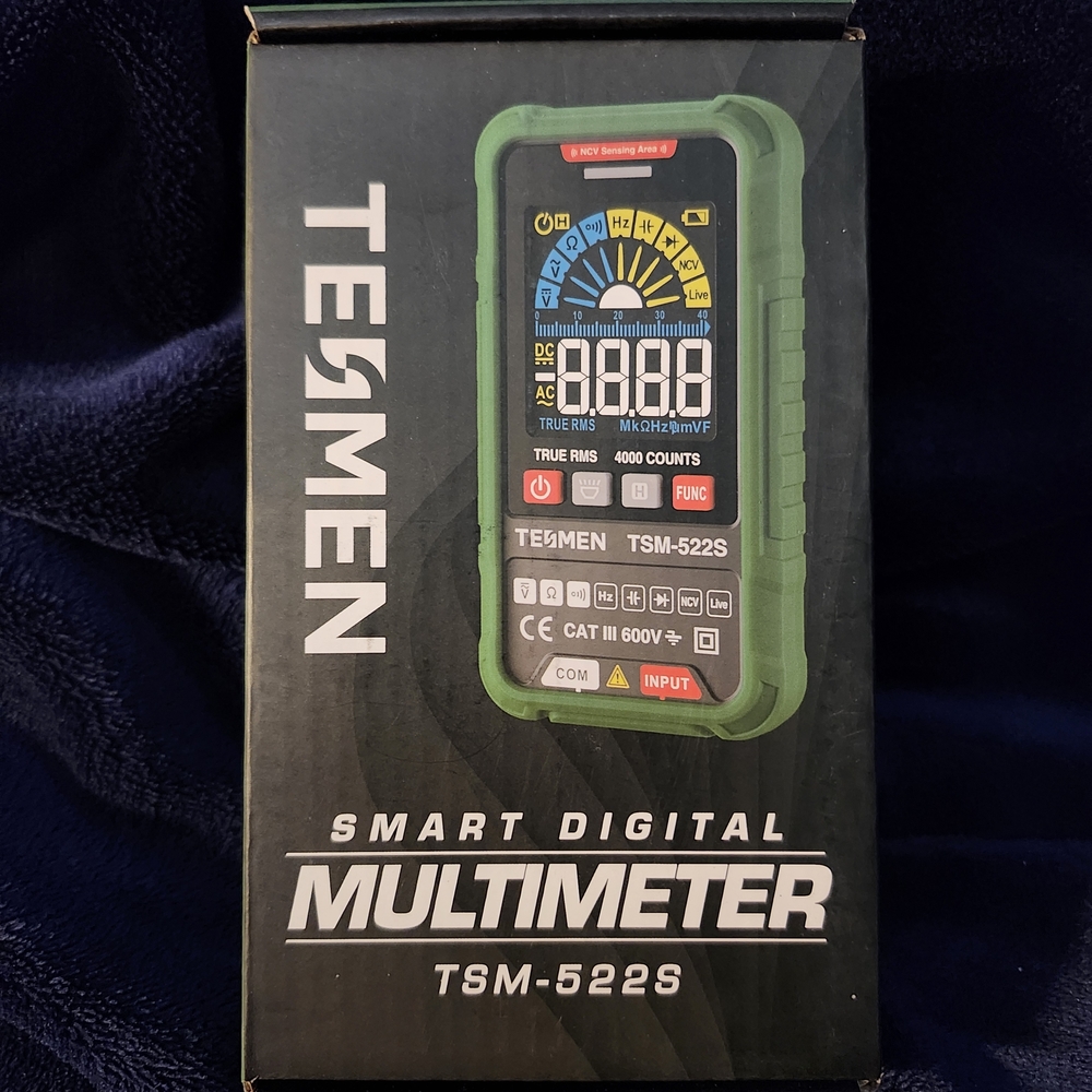 Green Smart Digital Multimeter TSM-522S
